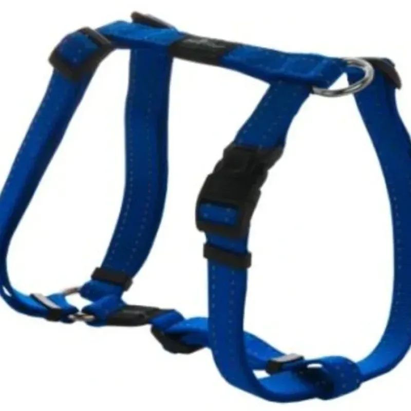 Fashion Pet Shop Direct - Rogz Fanbelt H Harness Large Blue - Pet Home | The Perfect Pet Supplies Shopping Experience Dogs