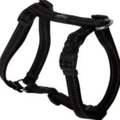Fashion Pet Shop Direct - Rogz Fanbelt H Harness Large Black - Pet Home | The Perfect Pet Supplies Shopping Experience Dogs