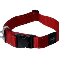New Pet Shop Direct - Rogz Landing Strip Collar XXLarge Red - Pet Home | The Perfect Pet Supplies Shopping Experience Dogs