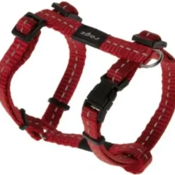 Online Pet Shop Direct - Rogz Nitelife H Harness Small Red - Pet Home | The Perfect Pet Supplies Shopping Experience Dogs