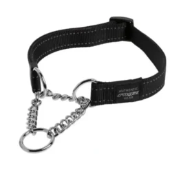 Dogs|Pet Shop Direct - Rogz Obedience Half-Check Collar Snake Medium Black - Pet Home | The Perfect Pet Supplies Shopping Experience