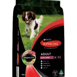Best Pet Shop Direct - Supercoat Adult Beef 18kg - Pet Home | The Perfect Pet Supplies Shopping Experience Dogs
