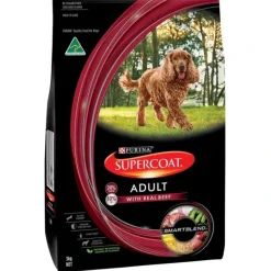 New Pet Shop Direct - Supercoat Adult Beef 2.8kg - Pet Home | The Perfect Pet Supplies Shopping Experience Dogs