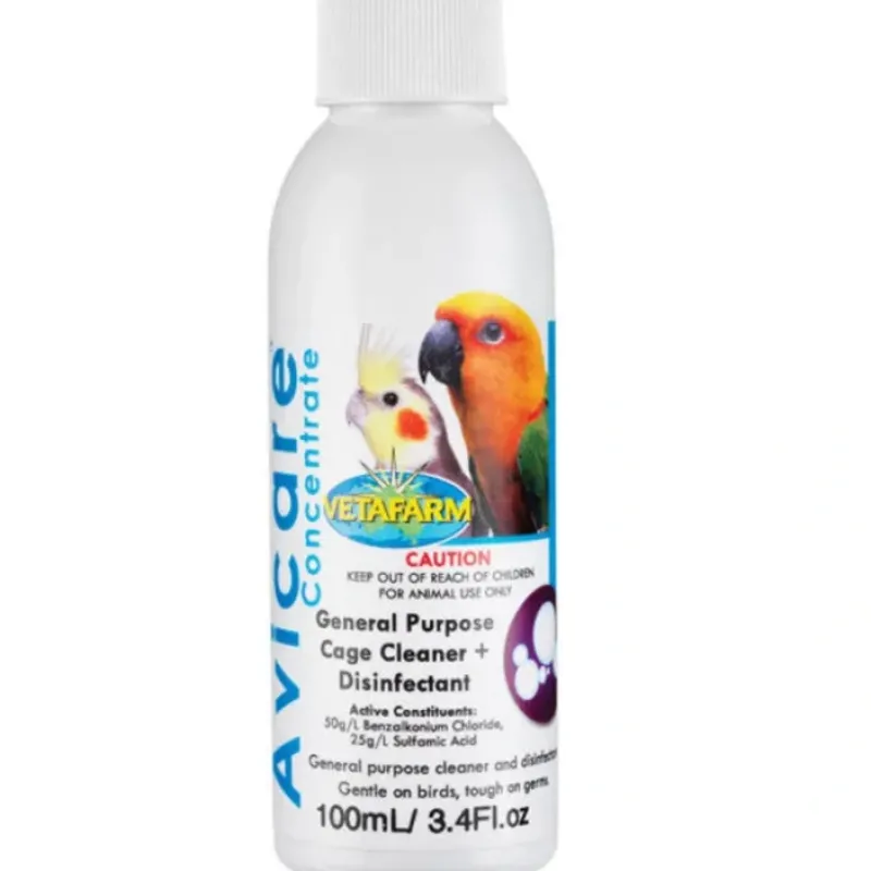 Sale Pet Shop Direct - Vetafarm AviCare Disinfectant Concentrate 100mL - Pet Home | The Perfect Pet Supplies Shopping Experience Pet Toys