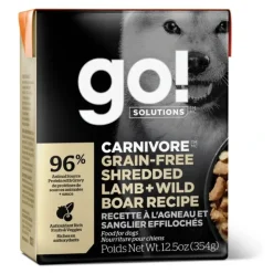 Flash Sale Petcurean Go! Carnivore Grain Free Shredded Lamb &Wild Boar Recipe Wet Dog Food - Pet Home | The Perfect Pet Supplies Shopping Experience Dogs