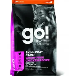 New Petcurean GO! Grain Free Skin + Coat Care Chicken Recipe Dry Dog Food - Pet Home | The Perfect Pet Supplies Shopping Experience Shop All