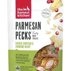 Dogs*The Honest Kitchen, Parmesan Pecks, Chicken & Cranberry - Dog Treat - Pet Home | The Perfect Pet Supplies Shopping Experience