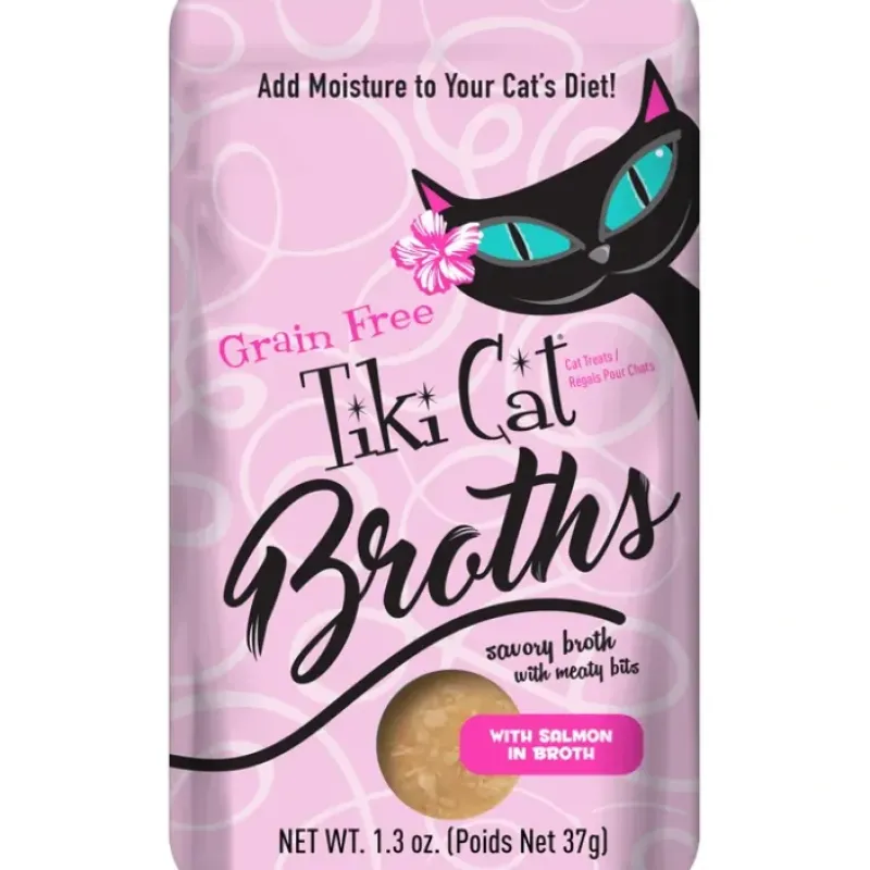 Cats*Tiki Cat - Salmon in Broth Wet Cat Food - Pet Home | The Perfect Pet Supplies Shopping Experience