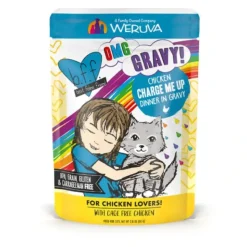Cats*Weruva BFF OMG Chicken Charge Me Up Dinner in Gravy Wet Cat Food (2.8 Oz) - Pet Home | The Perfect Pet Supplies Shopping Experience